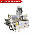 Éléphant 1325 coupe-bois système pneumatique 3 broches CNC routeur avec multi-usage